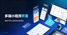 做多端小程序，适配不同行业真实业务需求